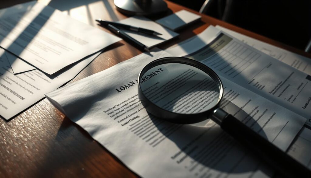 importance of reading fine print in loan agreements